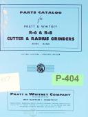 Pratt & Whitney-Whitney-Pratt Whitney 6\" Model C, Thread Miller Machine Parts Lists Manual Year 1948-6 Inch-6\"-C-01